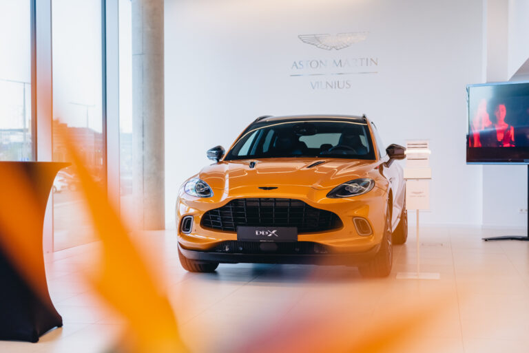 Aston Martin Vilnius atidarymas