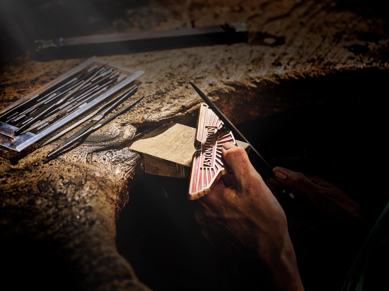 Aston Martin Wings Badge Production_03