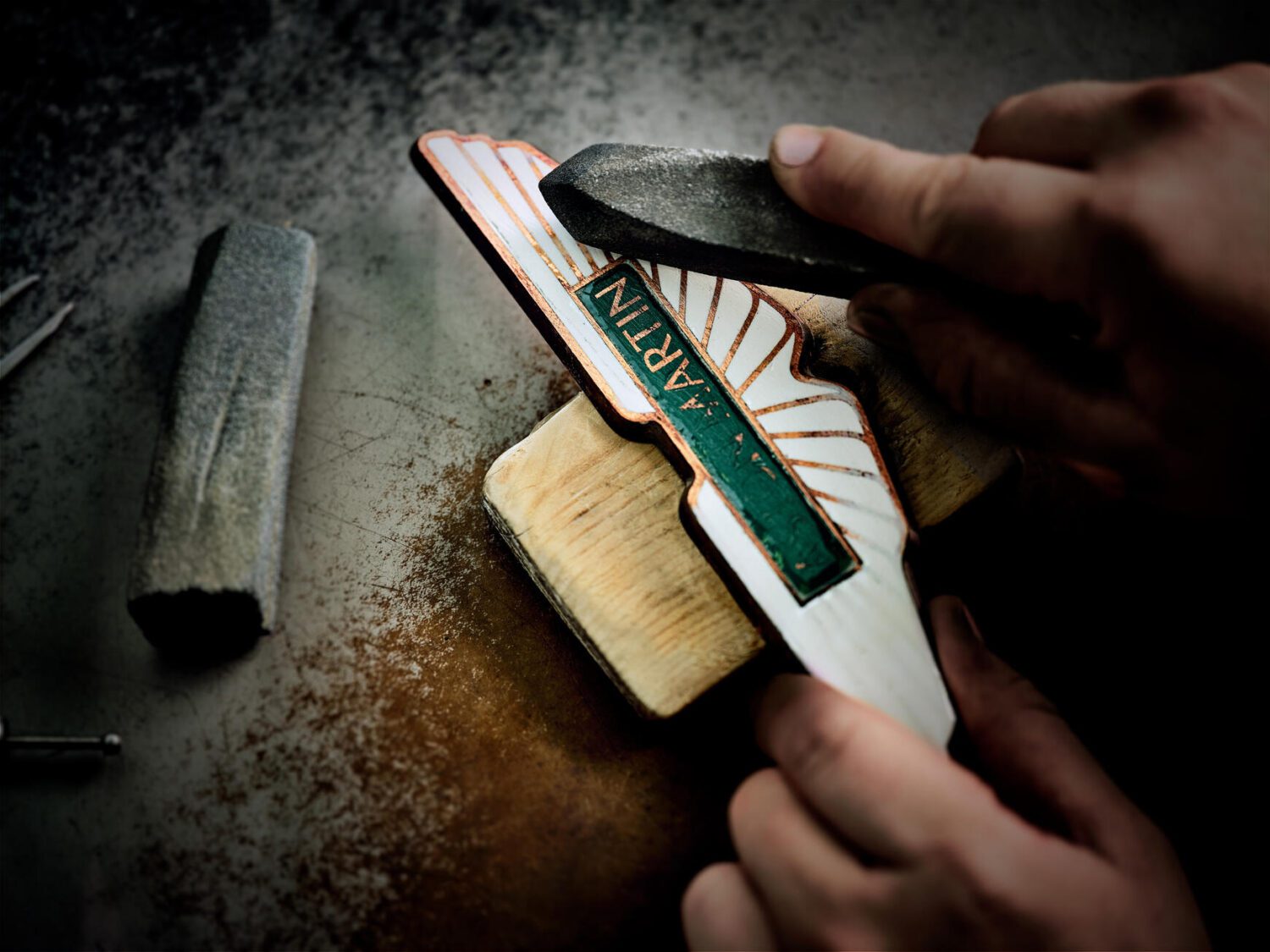 Aston Martin Wings Badge Production_05